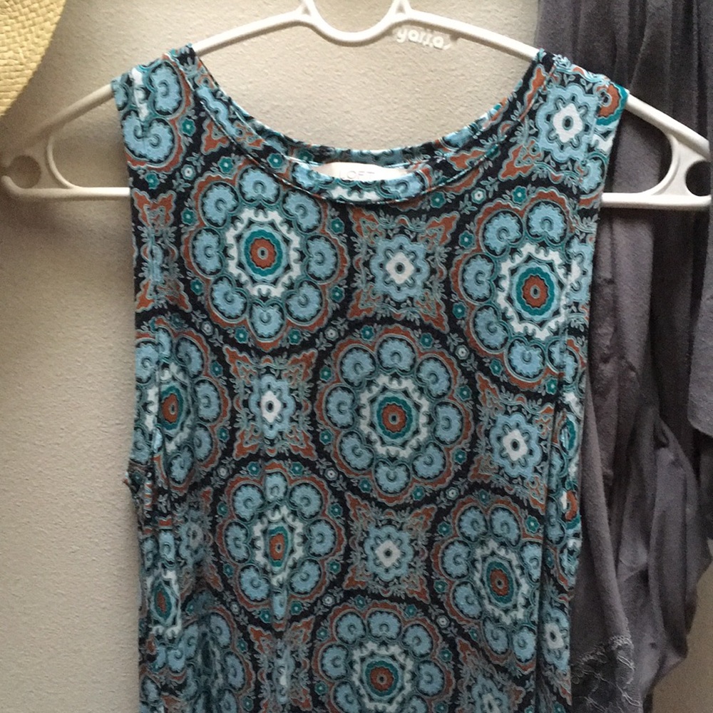 Beautiful summer teal swing dress